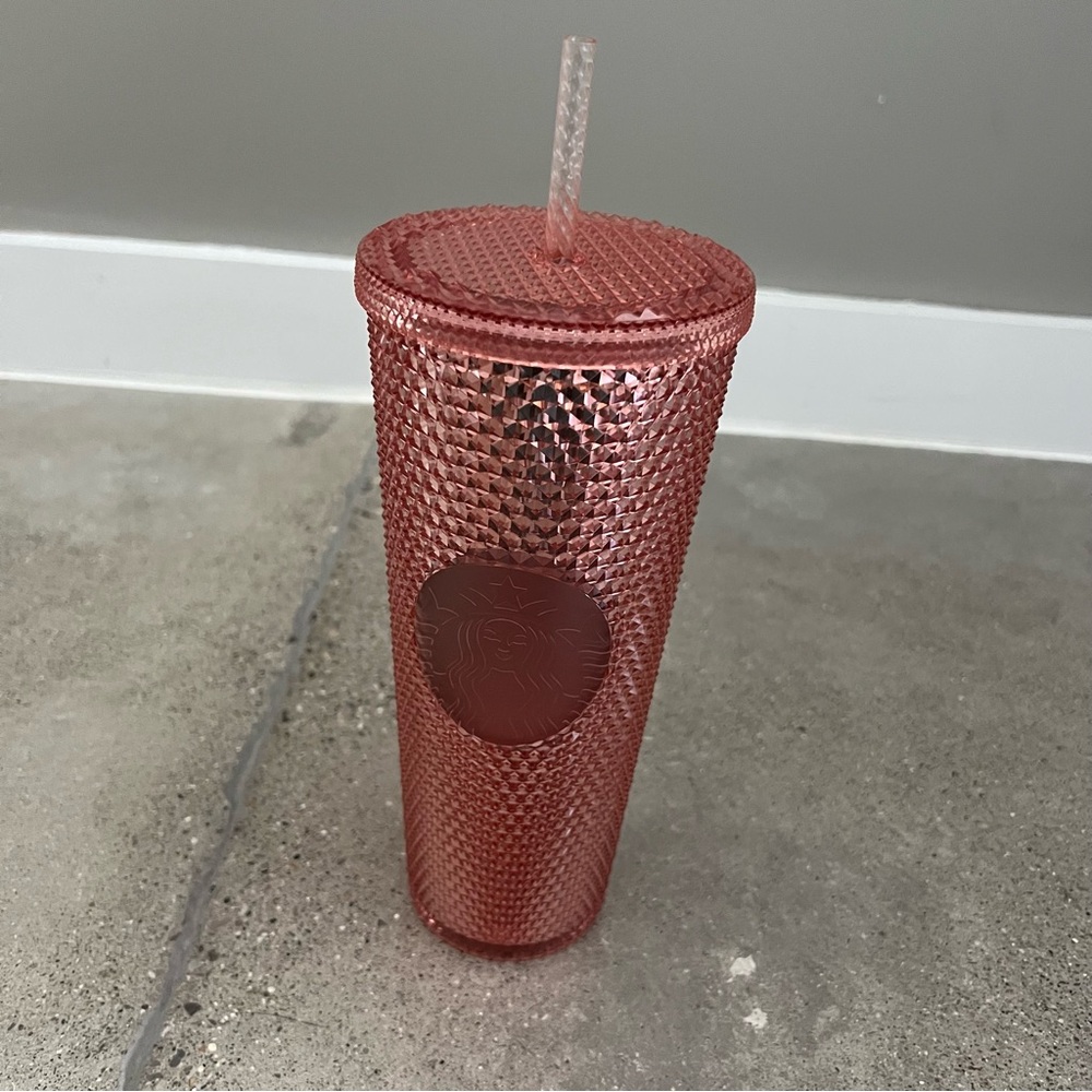 Authentic Starbucks Rose Gold tumbler 2019